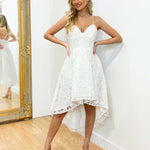 Marilyn Lace Dress - White