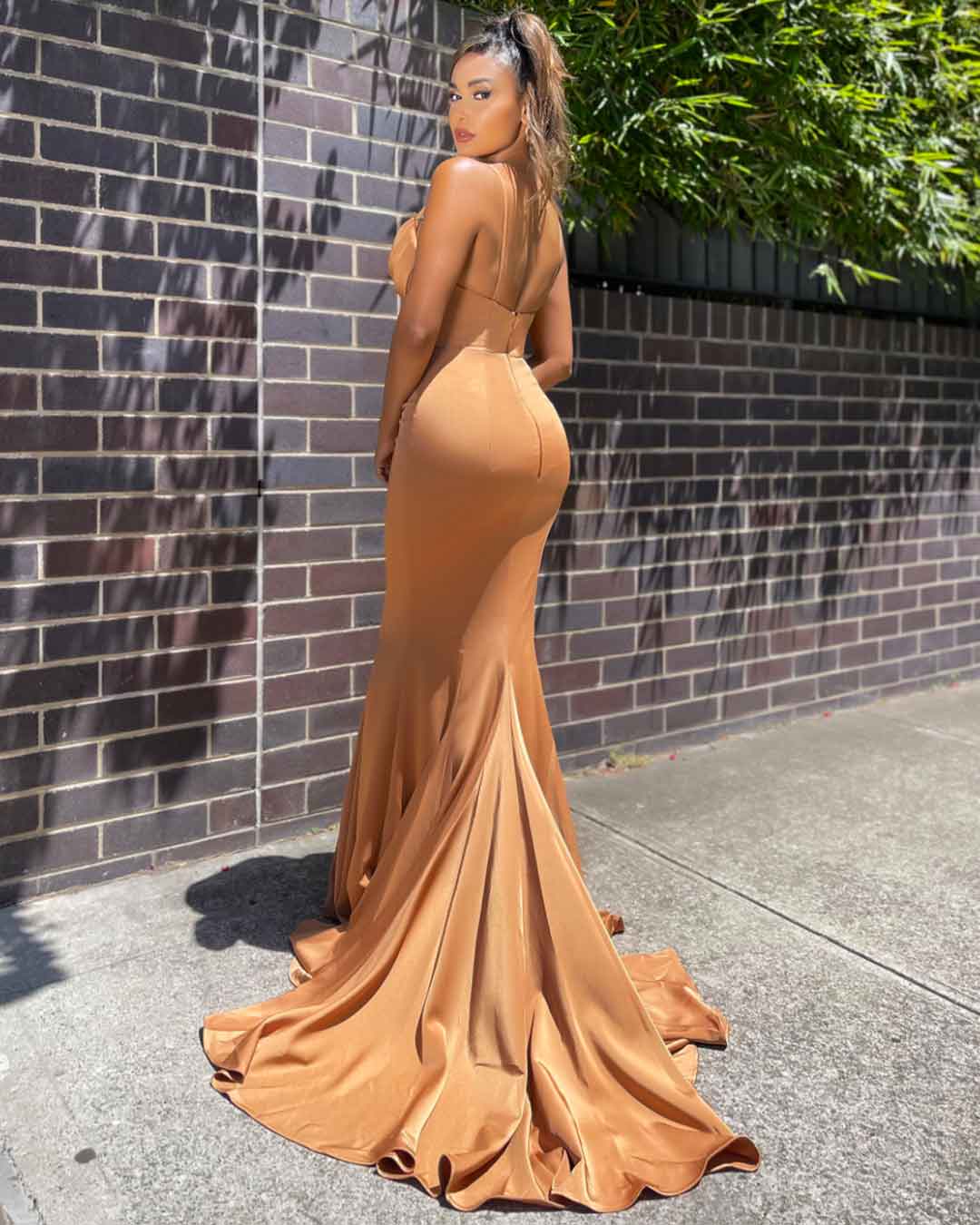 Marina Gown - Copper