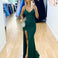Marley Glitter Gown - Emerald