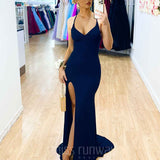 Marley Glitter Gown - Navy