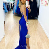Marley Glitter Gown - Cobalt
