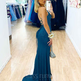 Marley Glitter Gown - Teal