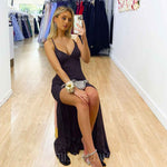 Marley Glitter Gown - Galaxy