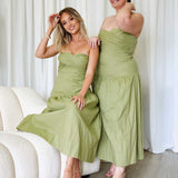 Martha Maxi Dress - Pistachio