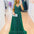 Masha Glitter Gown - Emerald Green