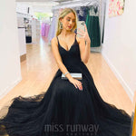 Masha Glitter Gown - Black