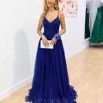 Masha Tulle Glitter Gown - Navy *[EXCLUSIVE]