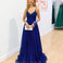 Masha Tulle Glitter Gown - Navy *[EXCLUSIVE]