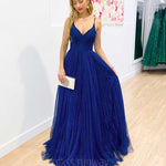 Masha Tulle Glitter Gown - Navy *[EXCLUSIVE]