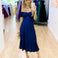 Masie Midi Dress - Navy