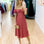Masie Midi Dress - Rose
