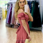 Masie Mini Dress - Rose