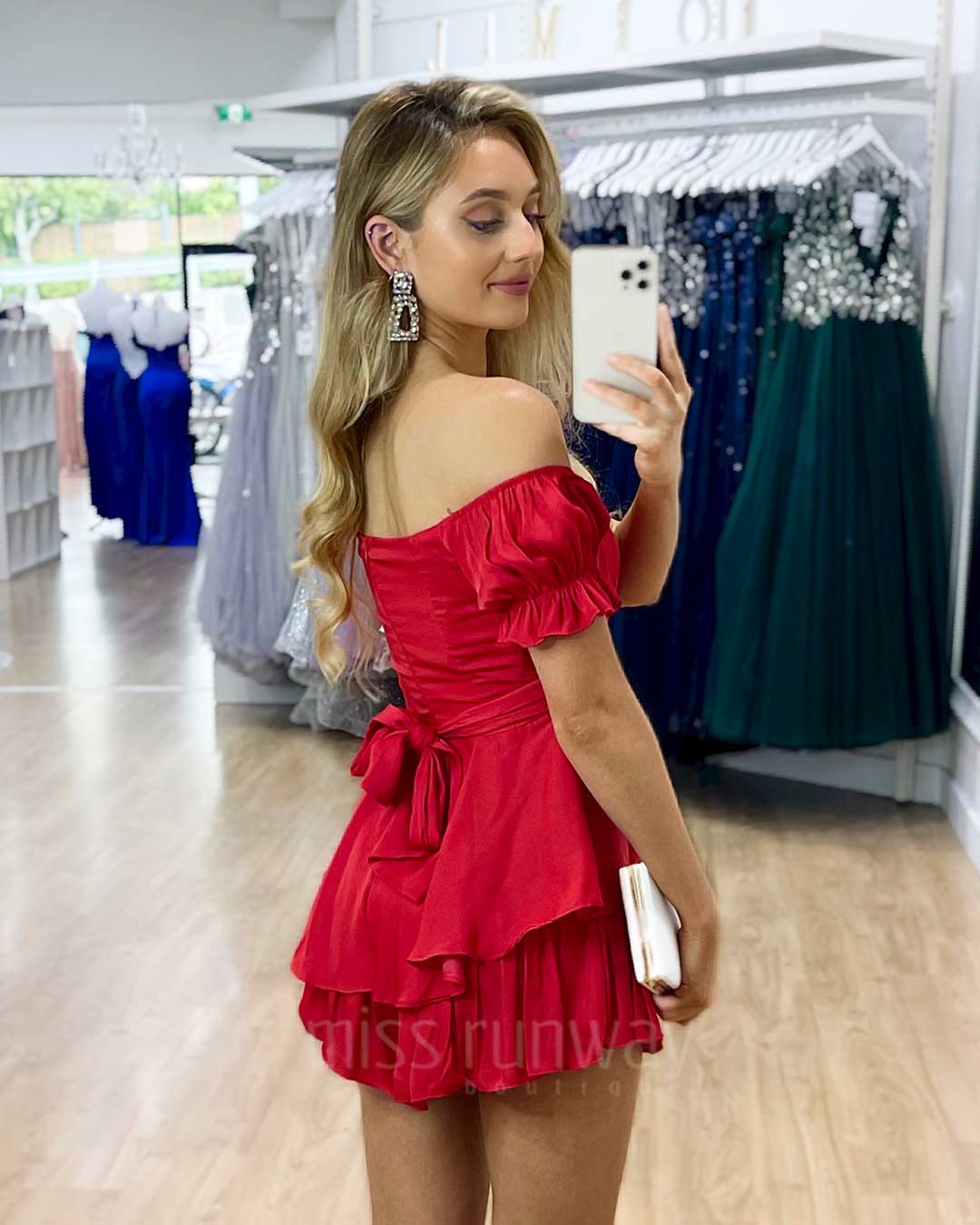 Masie Playsuit - Red