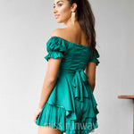 Masie Playsuit - Forest Green