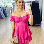 Masie Playsuit - Hot Pink
