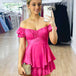 Masie Playsuit - Hot Pink