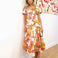 Mathilde Print Maxi Dress - Pink Multi