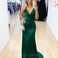 Maurie Satin Gown - Green