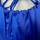 Maurie Satin Gown - Cobalt *EXCLUSIVE [SAMPLE]