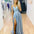 Monroe Glitter Gown - Periwinkle