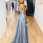 Monroe Glitter Gown - Periwinkle