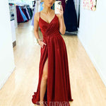 Monroe Glitter Gown - Red