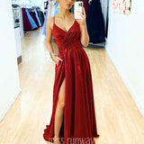 Monroe Glitter Gown - Red