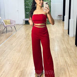 Nicole Jumpsuit - Red