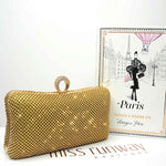 Night Glam Clutch - Gold