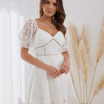 Pia Dress White