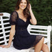 Pia Dress Navy