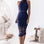 Rivers Midi Lace Dress - Navy - Miss Runway Boutique