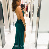 Roxy Gown - Emerald Green