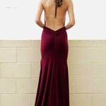 Roxy Gown - Wine - Miss Runway Boutique