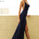 Roxy Gown - Navy - Miss Runway Boutique