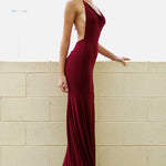 Roxy Gown - Wine - Miss Runway Boutique