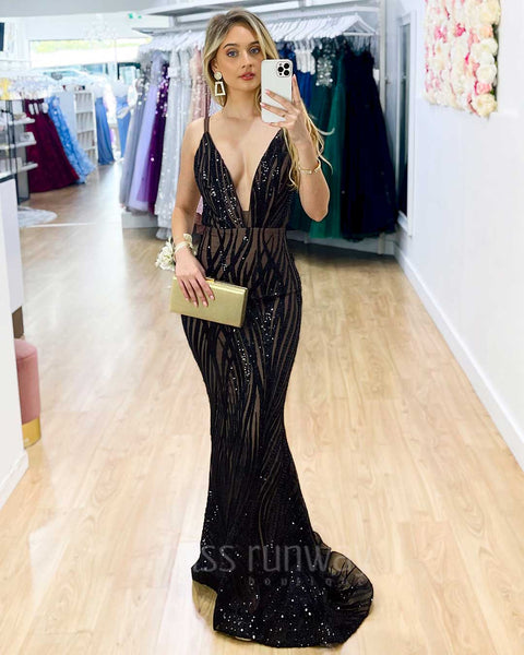 Summer Women's Casual Dress One Shoulder Slit Thigh Sequin Formal Maxi Black  Dress : Amazon.de: Fashion