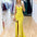 Shanghai Glitter Gown - Yellow