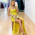 Shanghai Glitter Gown - Yellow
