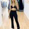 Siana Slinky Pants - Black