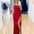 Taipei Satin Gown - Red