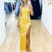 Taipei Satin Gown Yellow