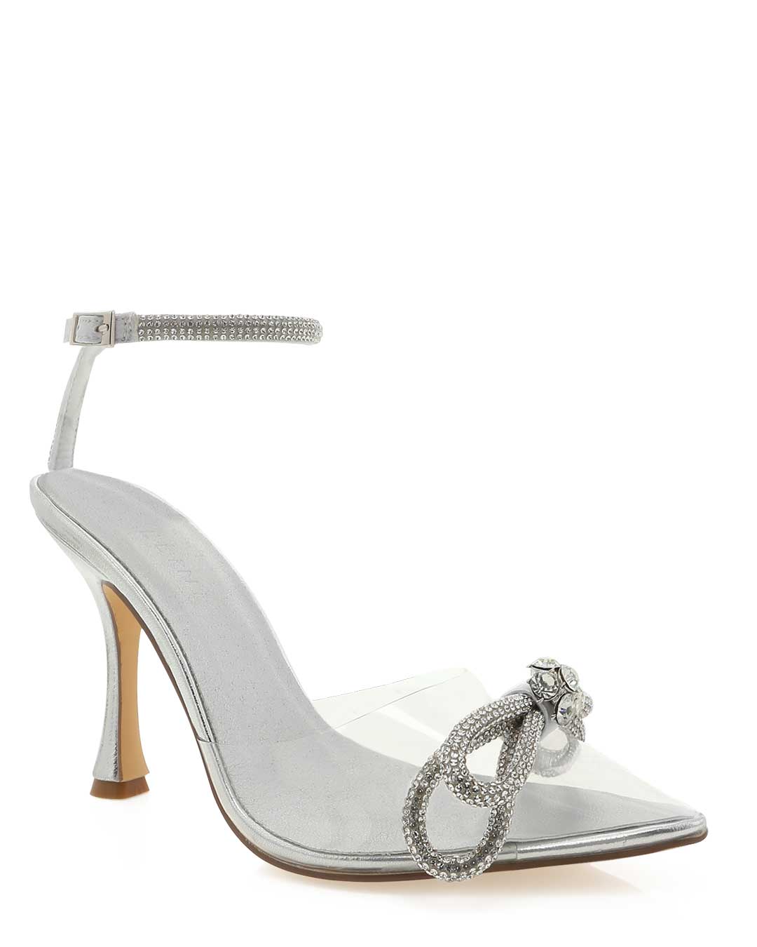 Valery Diamante Heels - Clear