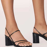 Yachi Heels - Black Scale