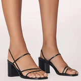 Yachi Heels - Black Scale
