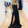 Zahara Glitter Gown - Black