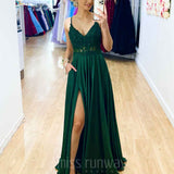 Zoe Gown - Dark Green **[EXCLUSIVE]
