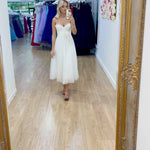 Carrie Midi Dress - White