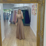 Kirsty Multi Wrap Dress - Mocha