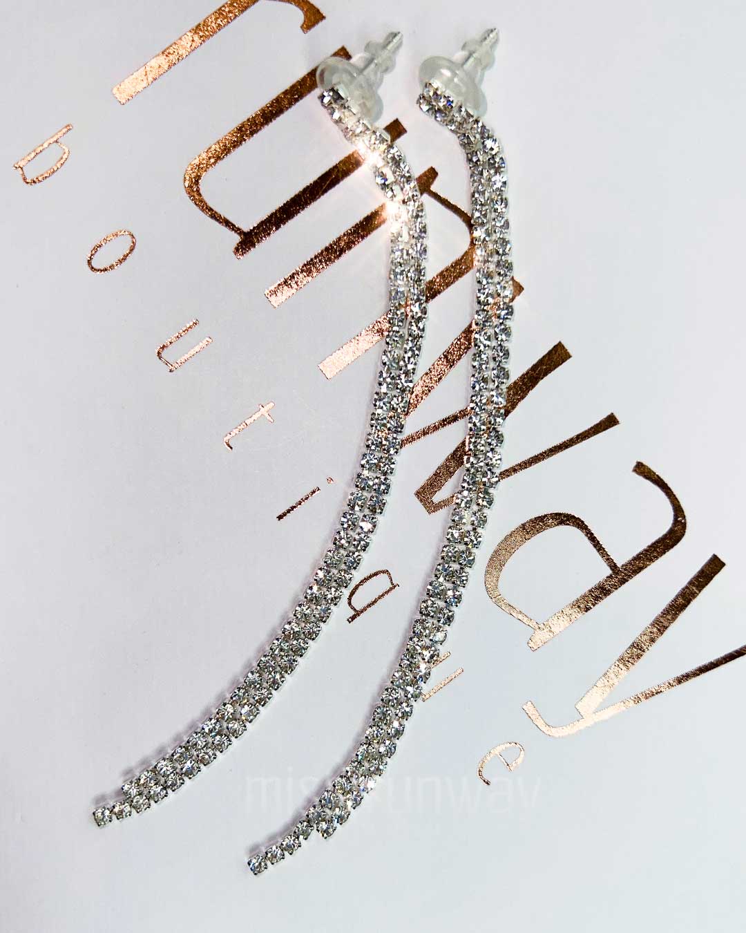 Blaze Earrings - Silver